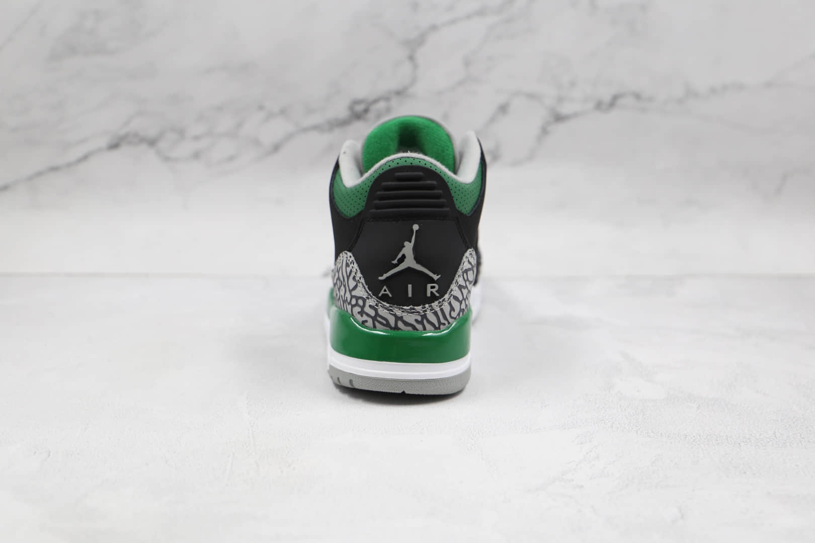 乔丹Air Jordan 3 Pine Green纯原版本复刻AJ3爆裂纹黑绿篮球鞋原档案数据开发 货号：CT8532-030