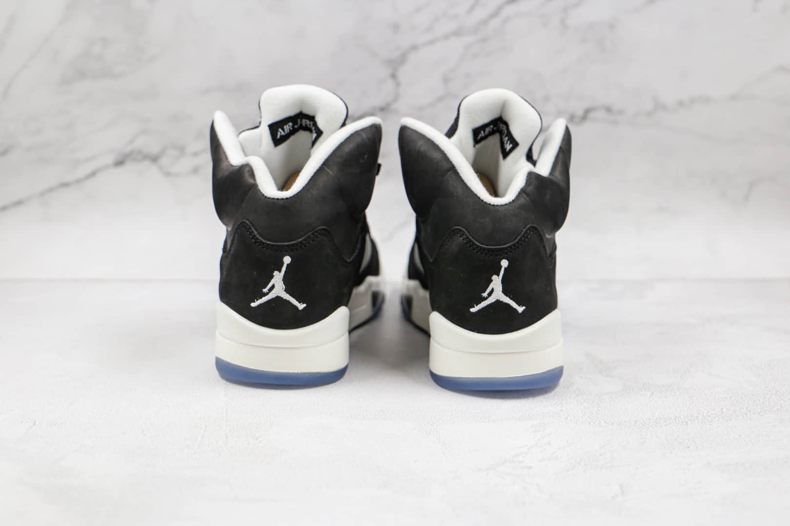 乔丹Air Jordan Retro 5 Oreo纯原版本高帮AJ5黑色奥利奥篮球鞋原档案数据开发 货号：CT4838-011