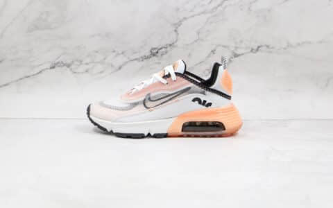 耐克Nike Air Max 2090纯原版本樱花粉网面Max2090太空大气垫鞋原档案数据开发 货号：CV8727-100