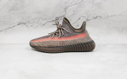 阿迪达斯Adidas Yeezy Boost 350 V2纯原版本椰子灰红兵马俑爆米花跑鞋原档案数据开发 货号：GW0089