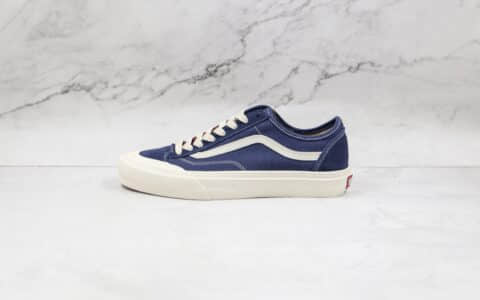 万斯Vans style36 decon sf公司级版本半月包头海军蓝硫化板鞋原厂硫化版本原盒原标