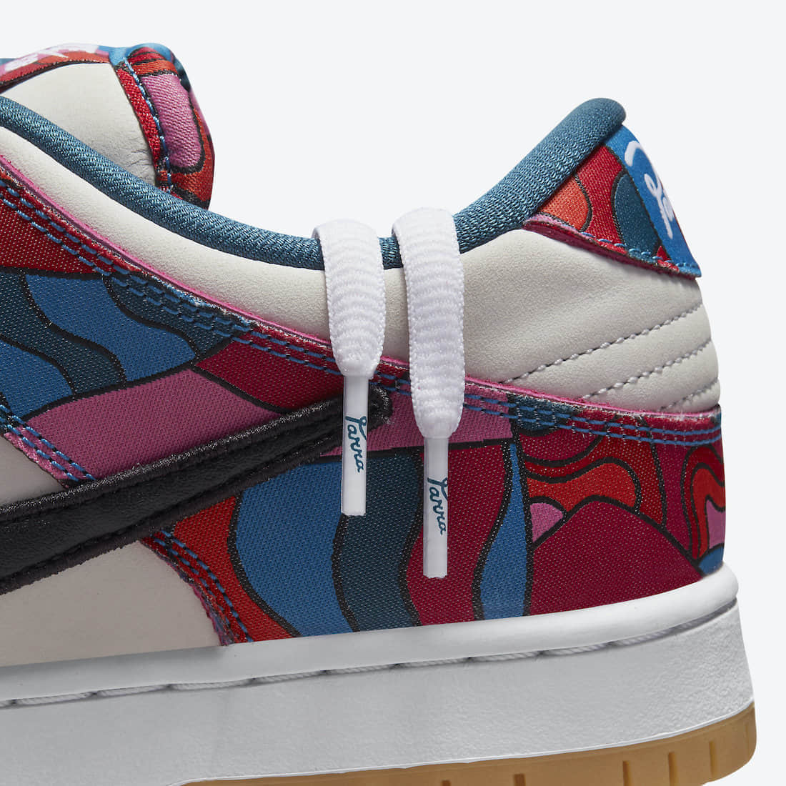 视觉抢眼！全新Parra x Nike SB Dunk Low月底发售！ 货号：DH7695-600