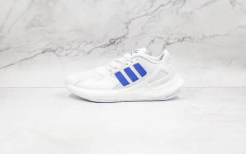 阿迪达斯Adidas Day Jogger 2020 Boost纯原版本夜行者二代白蓝色网面爆米花跑鞋原楦头纸板打造 货号：FW3021