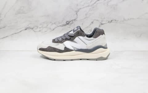 新百伦New Balance 5740纯原版本网面白灰色复古NB5740慢跑鞋原档案数据开发 货号：M5740WD