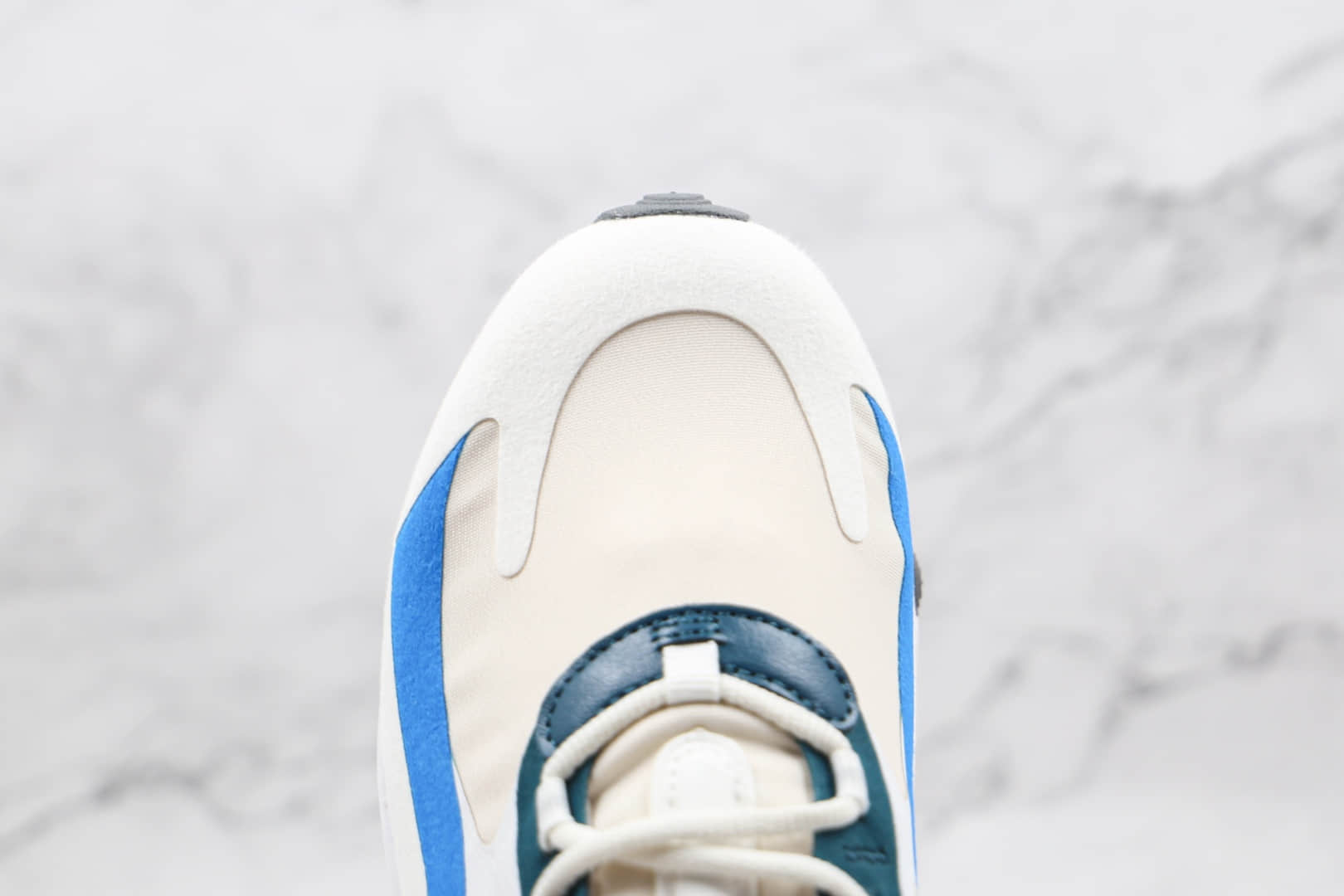 耐克Nike React Air Max 270V2纯原版本半掌气垫Max270二代白蓝色气垫鞋原档案数据开发 货号：DA2400-800