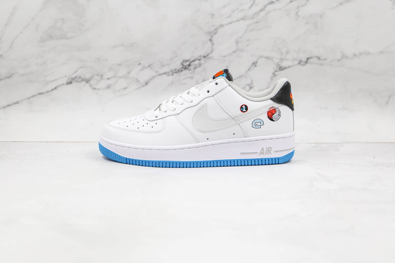 耐克Nike Air Force 1 Low The Great Unity纯原版本低帮空军一号白色贴纸阴阳篮球篮板板鞋原档案数据开发 货号：DM8088-100