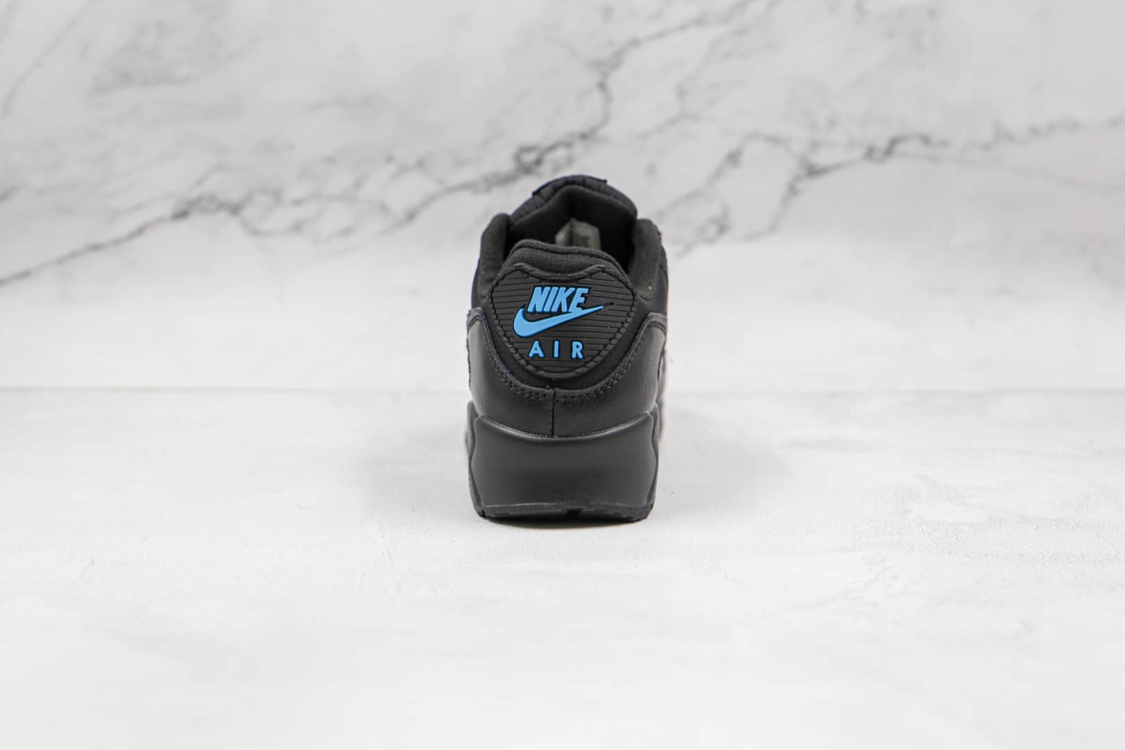 耐克Nike Air Max 90 Black纯原版本黑蓝色Max90三十周年纪念款气垫鞋原档案数据开发 货号：DC4116-002