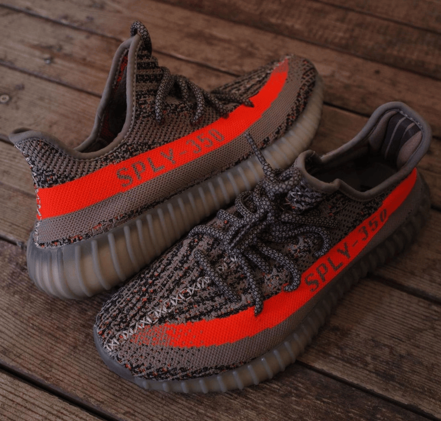 全新Yeezy 350 V2“灰橙满天星”最新实物图曝光！太骚气！