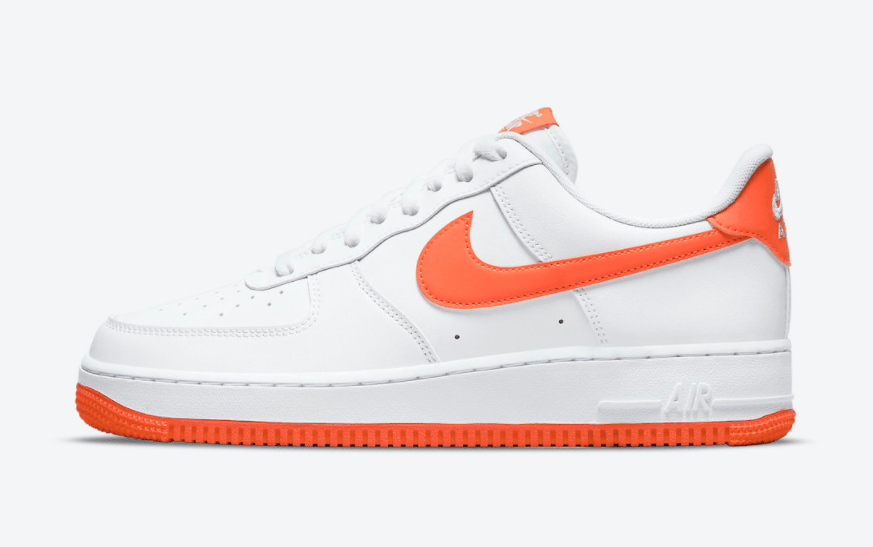 活力白橙配色！全新Nike AF1即将登场！ 货号：DC2911-101