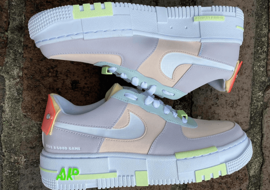 电竞主题！马卡龙解构！全新LPL x Nike AF1 Pixel首度曝光！