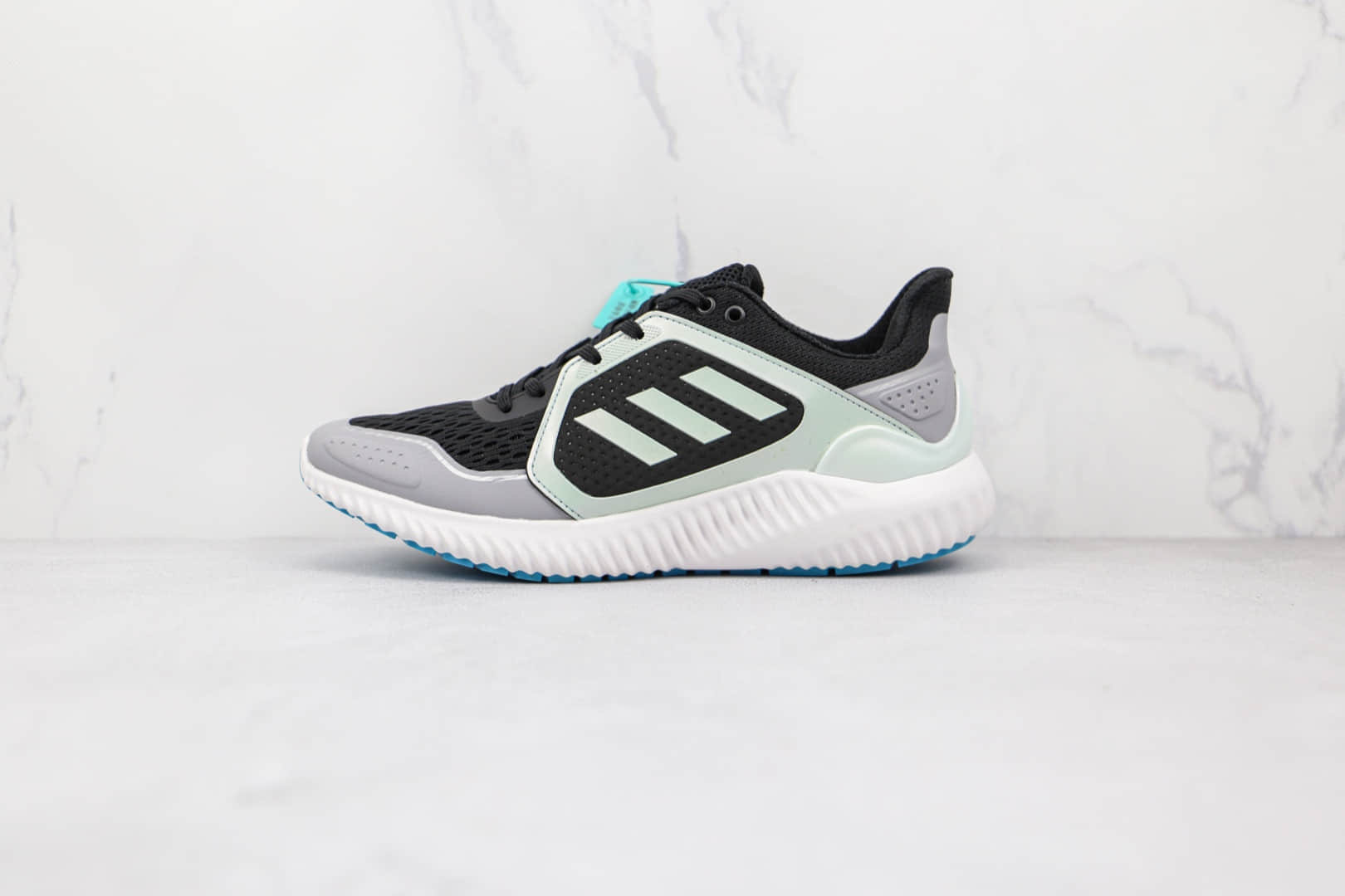 阿迪达斯Adidas Climawarm Bounce纯原版本黑绿色暖风跑鞋原档案数据开发 货号：FX0188