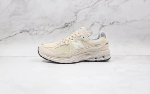 新百伦New balance 2002纯原版本复古老爹鞋NB2002浅米黄慢跑鞋原楦头纸板打造 货号：ML2002RE