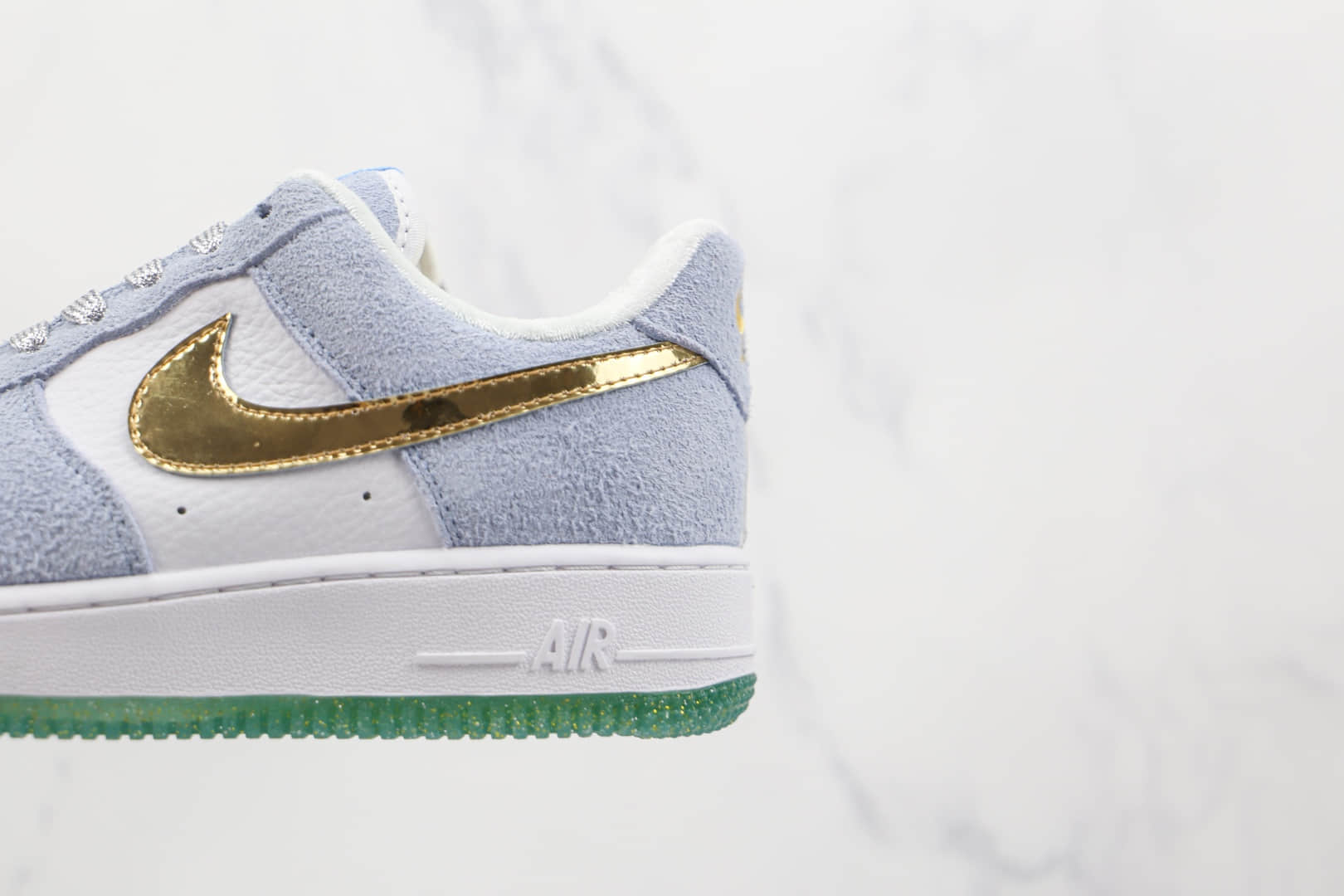 耐克Nike Air Force 1 Low纯原版本低帮空军一号冰雪奇缘配色板鞋内置气垫 货号：CW1577-001