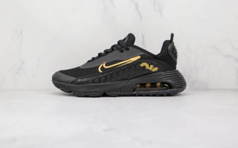 耐克Nike Air Max 2090纯原版本网面黑金色Max2090气垫鞋原档案数据开发 货号：DC4120-001