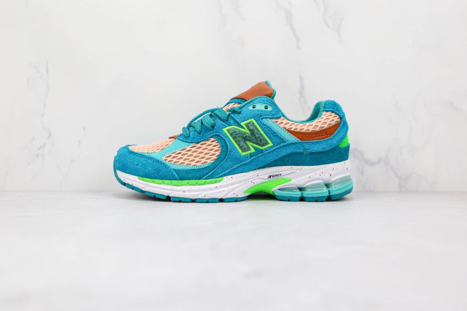 新百伦New balance 2002R纯原版本湖绿色复古NB2002R慢跑鞋原档案数据开发 货号：ML2002RJ