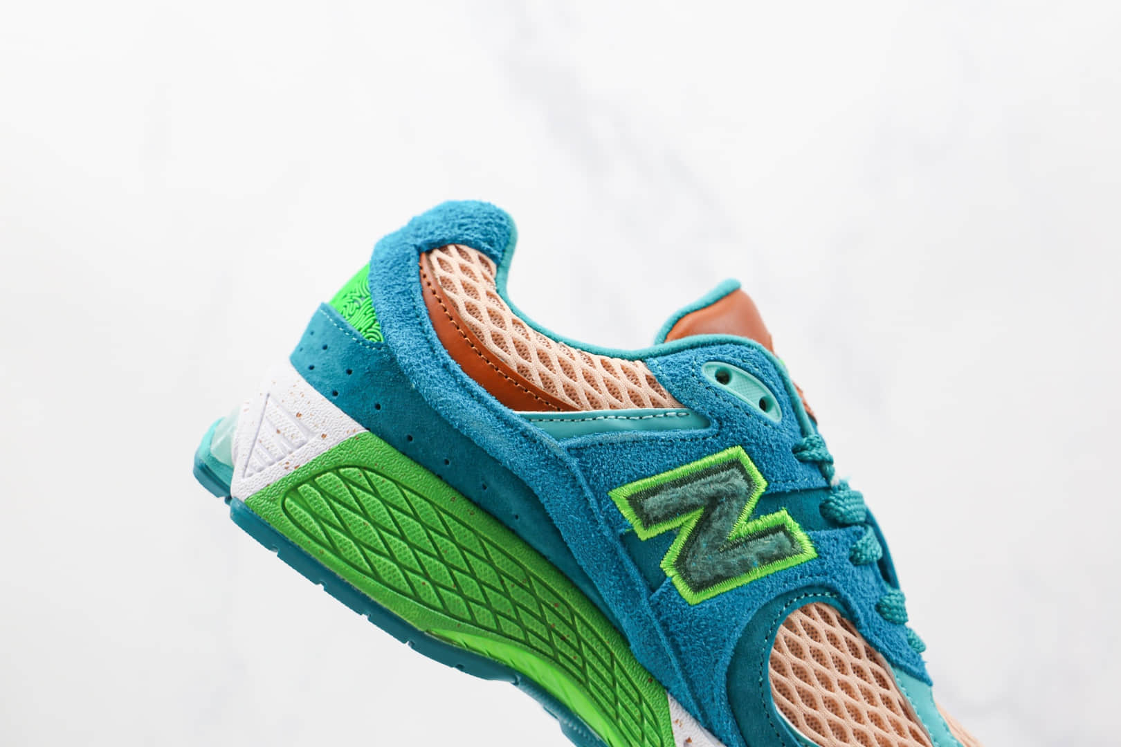 新百伦New balance 2002R纯原版本湖绿色复古NB2002R慢跑鞋原档案数据开发 货号：ML2002RJ