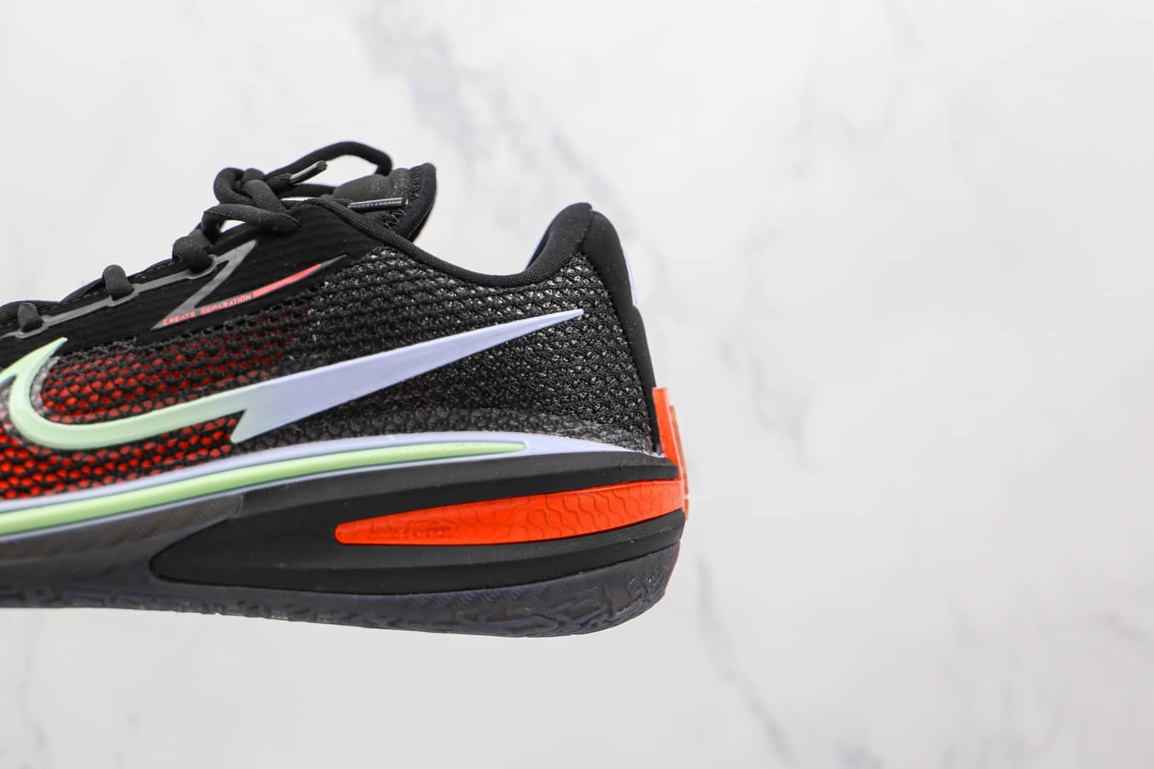耐克Nike Zoom GT Cut纯原版本黑红绿色GT篮球鞋原档案数据开发 货号：CZ0176-006