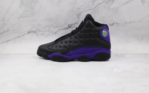 乔丹Air Jordan AJ13 Retro纯原版本黑紫色aj13篮球鞋原档案数据开发 货号：DJ5982-015