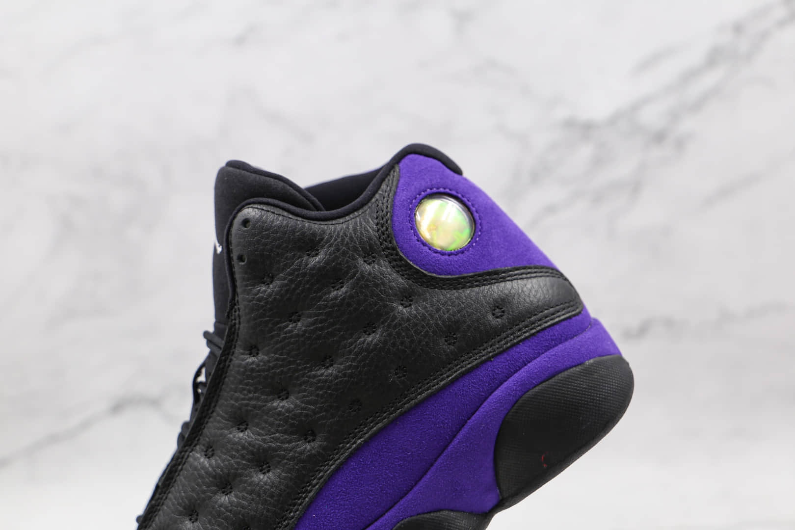 乔丹Air Jordan AJ13 Retro纯原版本黑紫色aj13篮球鞋原档案数据开发 货号：DJ5982-015