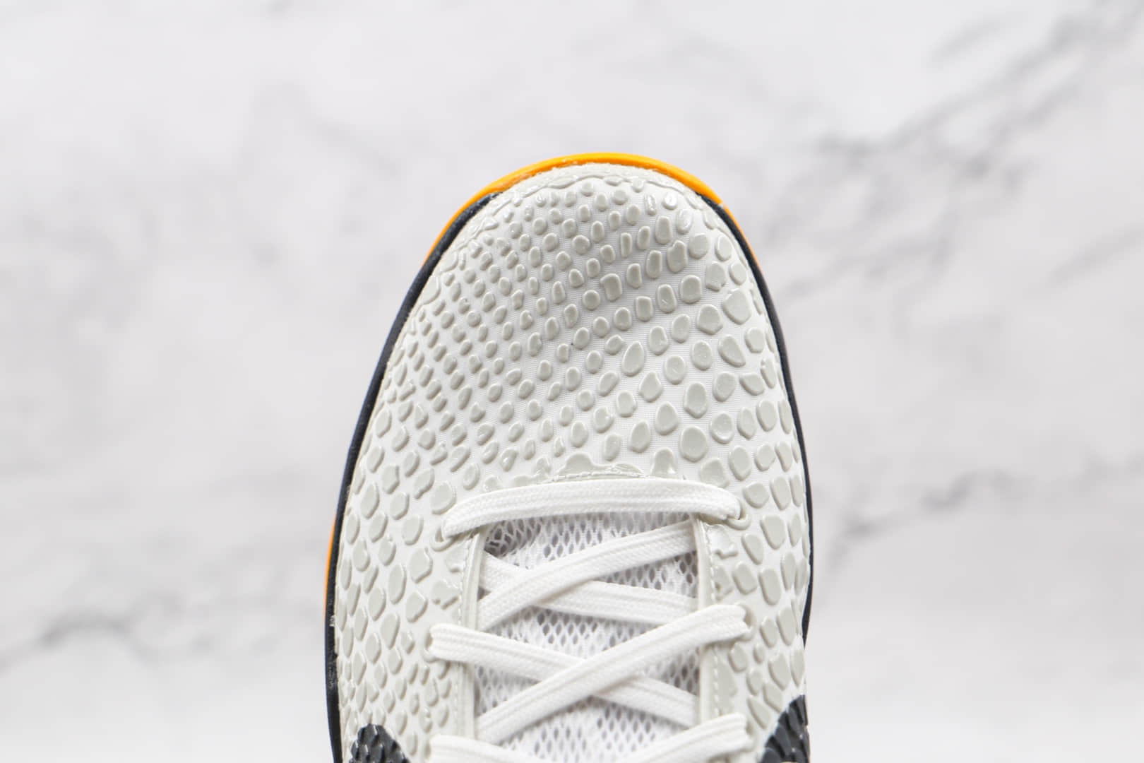 耐克Nike Kobe 6 Protro Del Sol纯原版本科比6代白黑黄色篮球鞋内置碳板气垫支持实战 货号：CW2190-100