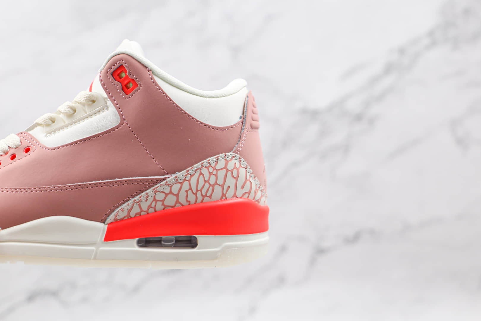 乔丹Air Jordan 3 Rust Pink公司级版本绣粉色AJ3篮球鞋原盒原标原楦头纸板打造 货号：CK9246-600