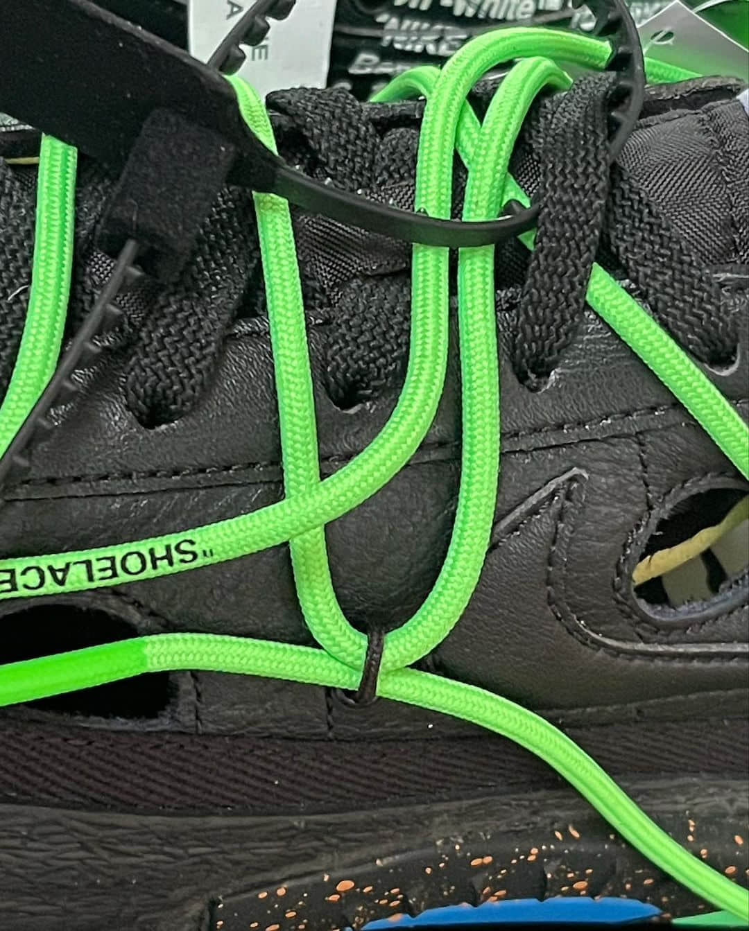 全新OW x Nike Blazer Low黑绿配色最新实物曝光！潮人必备！