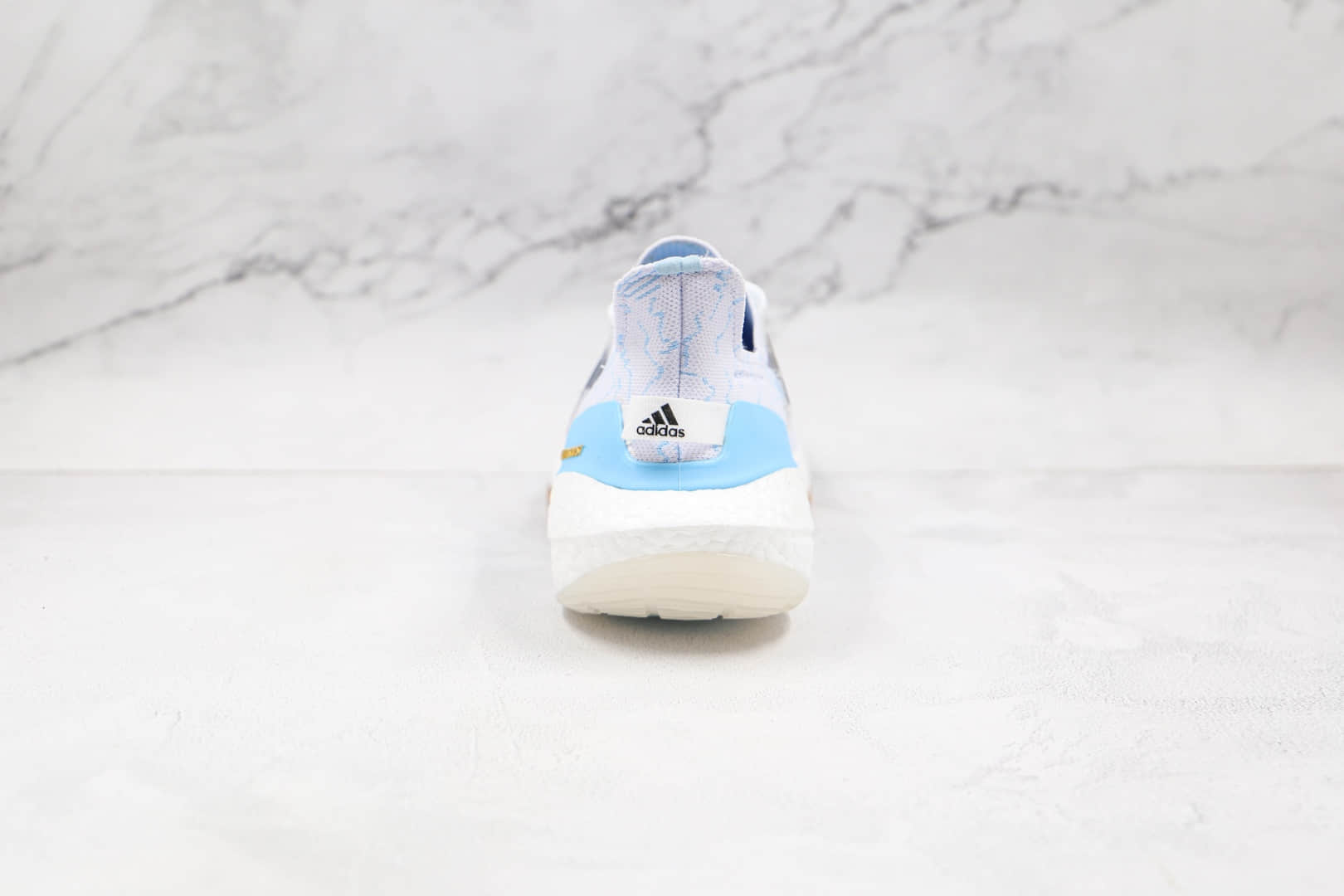 阿迪达斯Adidas ultra boost 2021纯原版本爆米花UB7.0白蓝色慢跑鞋原鞋开模 货号：CZ7120