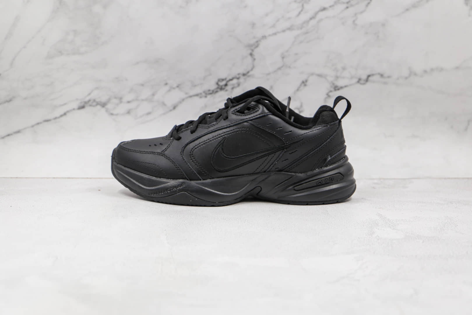 耐克Nike Air Monarch M2K纯原版本复古M2k纯黑色老爹鞋原盒原标 货号：415445-001