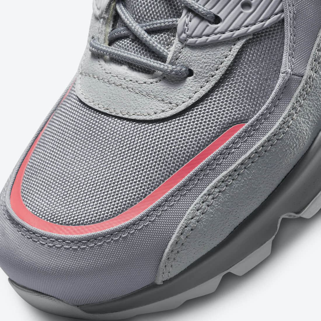 鞋舌带兜！全新Nike Air Max 90 Surplus“狼灰”首度曝光！ 货号：DC9389-001