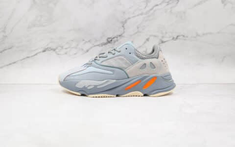 阿迪达斯Adidas Yeezy 700 Teal Blue纯原版本侃爷椰子700青蓝惯性灰老爹鞋原鞋开模一比一打造 货号：EG7597