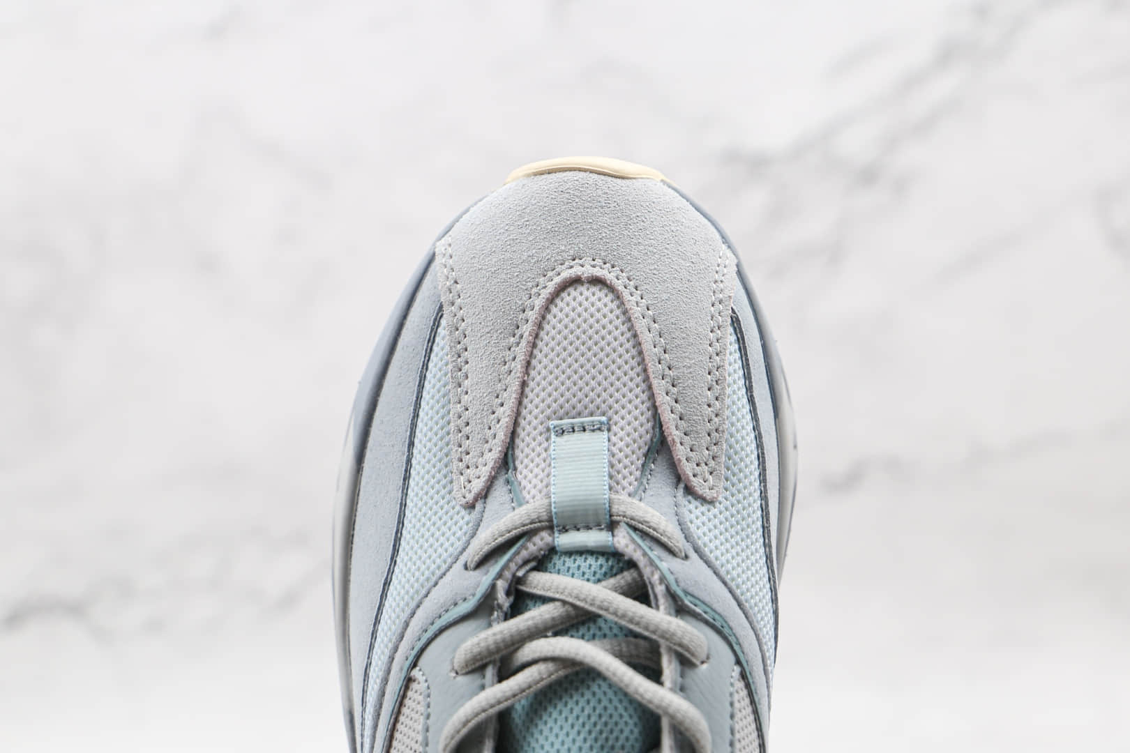 阿迪达斯Adidas Yeezy 700 Teal Blue纯原版本侃爷椰子700青蓝惯性灰老爹鞋原鞋开模一比一打造 货号：EG7597