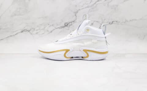 乔丹Air Jordan 36 White Gold纯原版本白金AJ36篮球鞋原档案数据开发 货号：DJ4482-100