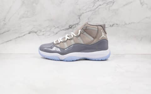 乔丹Air Jordan 11 Retro Cool Grey纯原版本高帮AJ11酷灰篮球鞋内置碳板 货号：CT8012-005