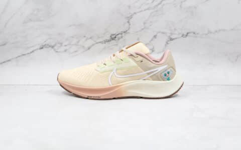 耐克Nike Air Zoom Pegasus 38纯原版本登月38代米灰色慢跑鞋原楦头纸板打造 货号：DM7195-211