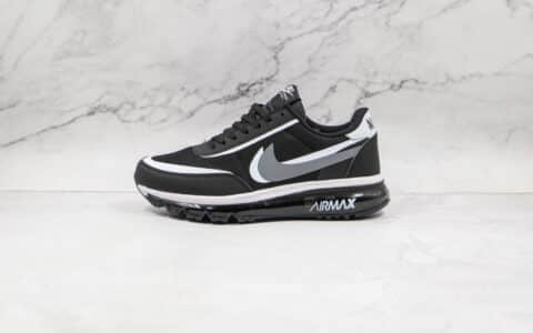 耐克Nike Air Max 2015纯原版本黑白色双钩全掌气垫鞋原档案数据开发 货号：CN0135-002