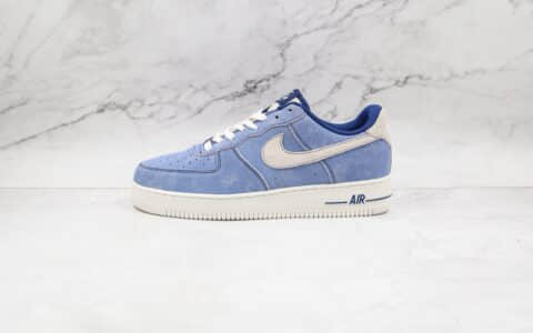 耐克Nike Air Force 1 Low纯原版本低帮空军一号水洗天空蓝板鞋内置气垫 货号：DH0265-400