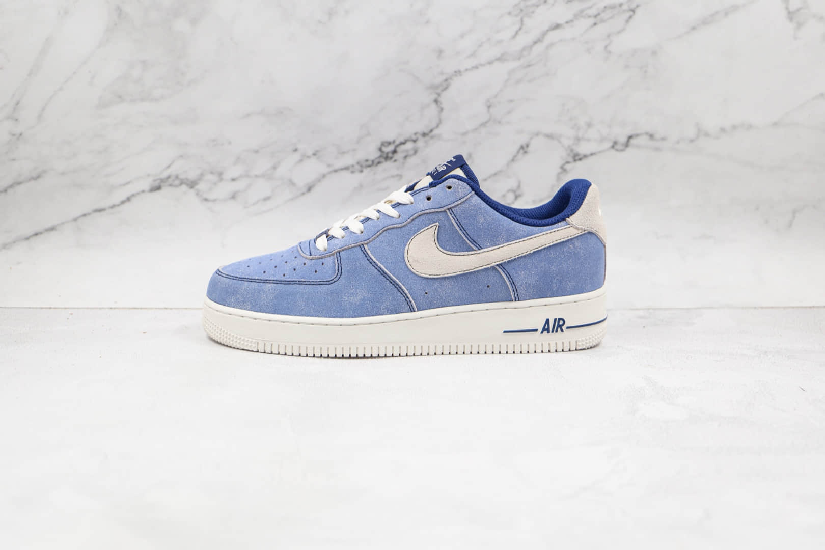 耐克Nike Air Force 1 Low纯原版本低帮空军一号水洗天空蓝板鞋内置气垫 货号：DH0265-400