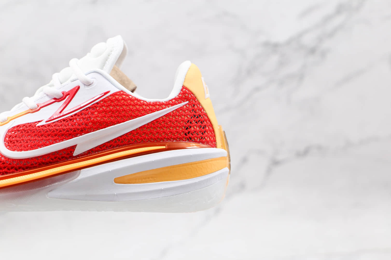 耐克Nike Zoom GT Cut纯原版本白红色GT篮球鞋原档案数据开发 货号：CZ0176-100
