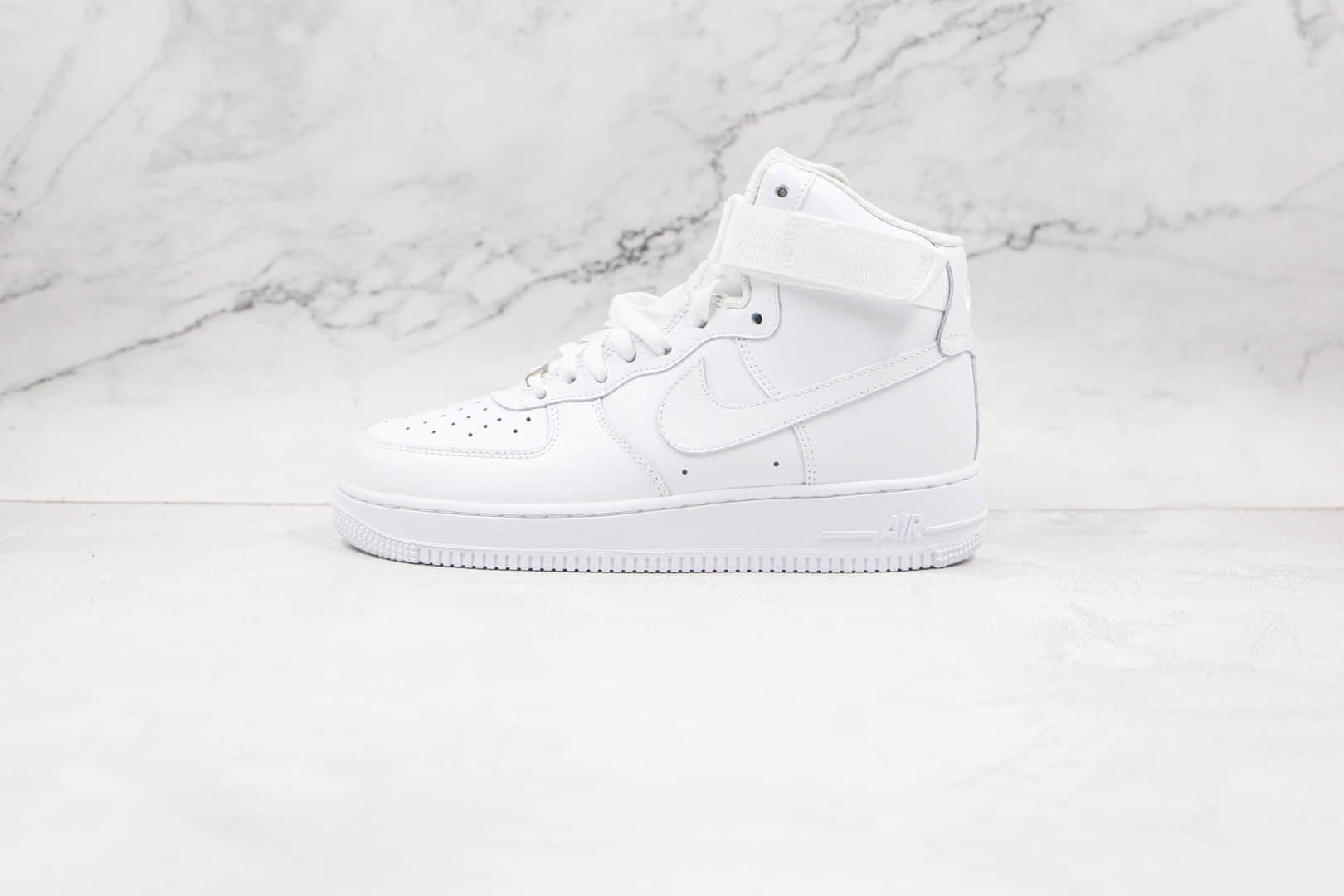 耐克NIKE AIR FORCE 1 07纯原版本高帮纯白空军一号板鞋内置气垫 货号：315121-115