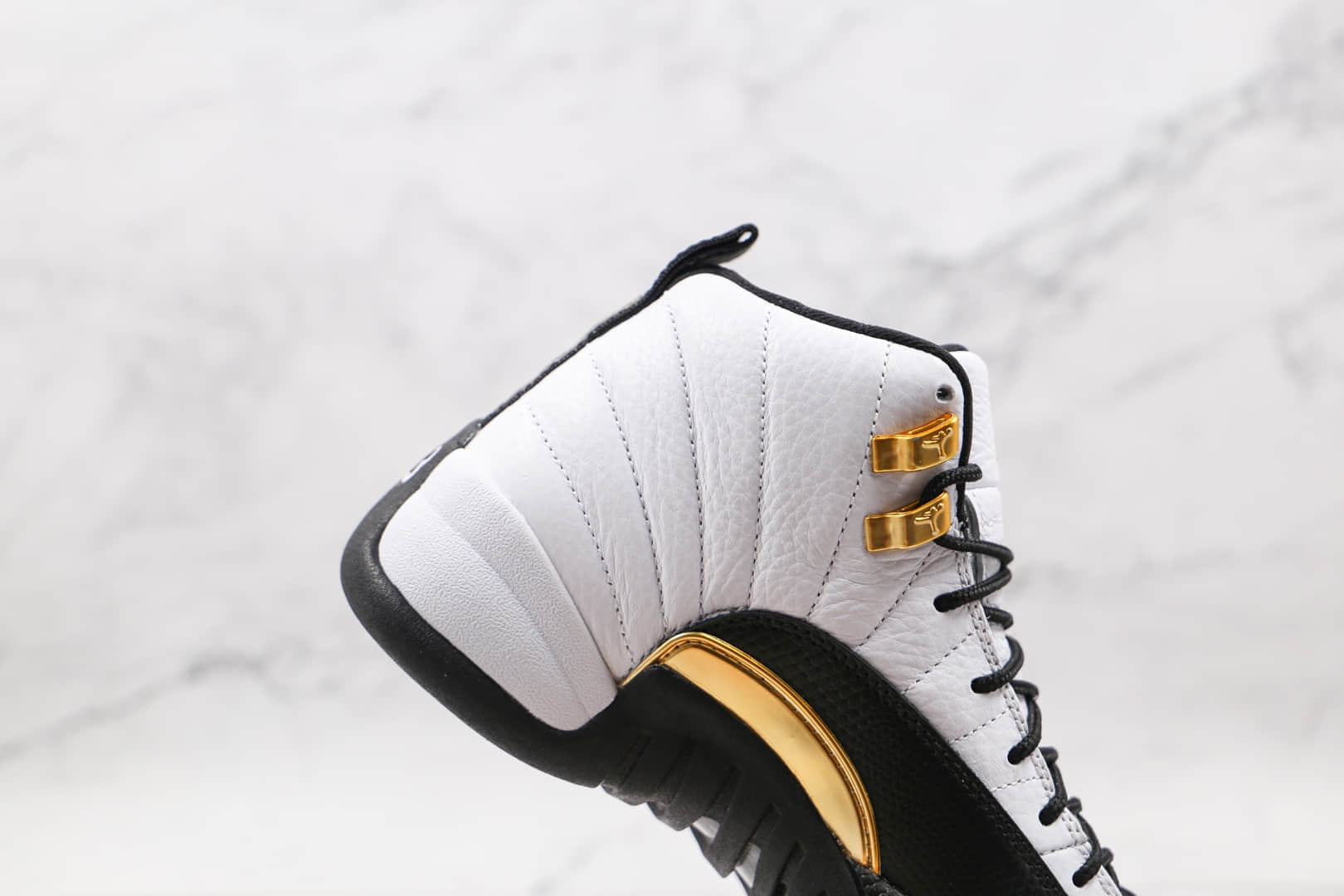 乔丹Air Jordan 12纯原版本黑白金色AJ12篮球鞋原档案数据开发 货号：CT8013-170