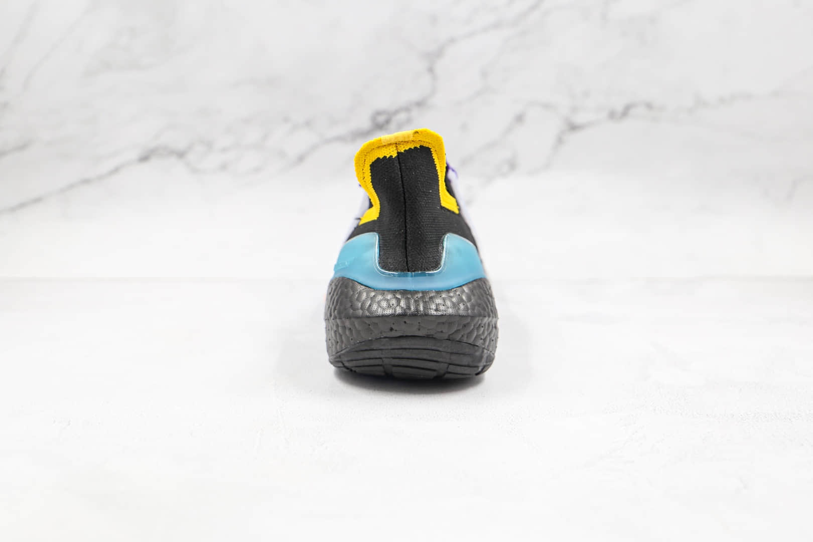 阿迪达斯Adidas ultra boost 2021纯原版本黑蓝彩色UB7.0爆米花跑鞋原档案数据开发 货号：S23870