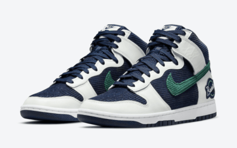 规格不低！全新Nike Dunk High首度曝光！ 货号：DH0953-400