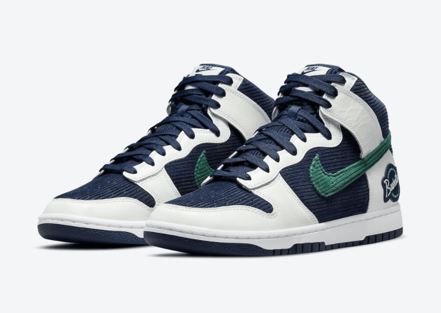 规格不低！全新Nike Dunk High首度曝光！ 货号：DH0953-400