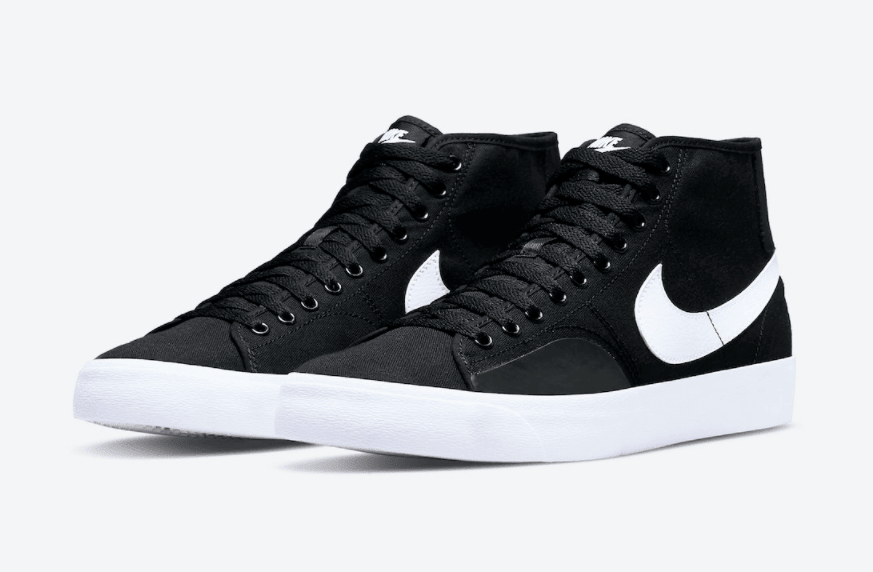 黑白or红白？两款全新配色Nike SB Blazer Court Mid即将登场！