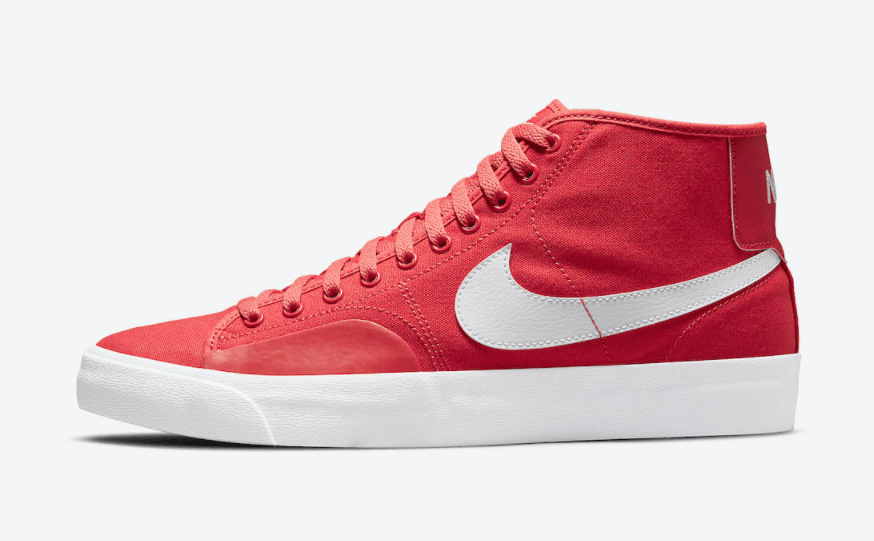 黑白or红白？两款全新配色Nike SB Blazer Court Mid即将登场！