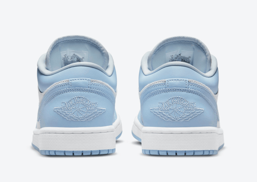这双AJ也太小清新了！全新AJ1 Low“大学蓝”即将登场！ 货号：DC0774-050