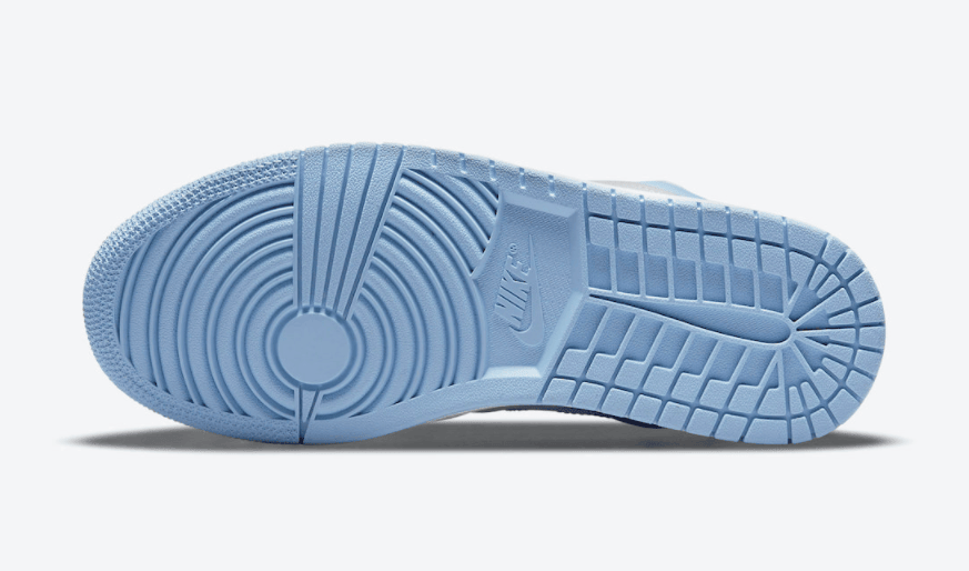 这双AJ也太小清新了！全新AJ1 Low“大学蓝”即将登场！ 货号：DC0774-050
