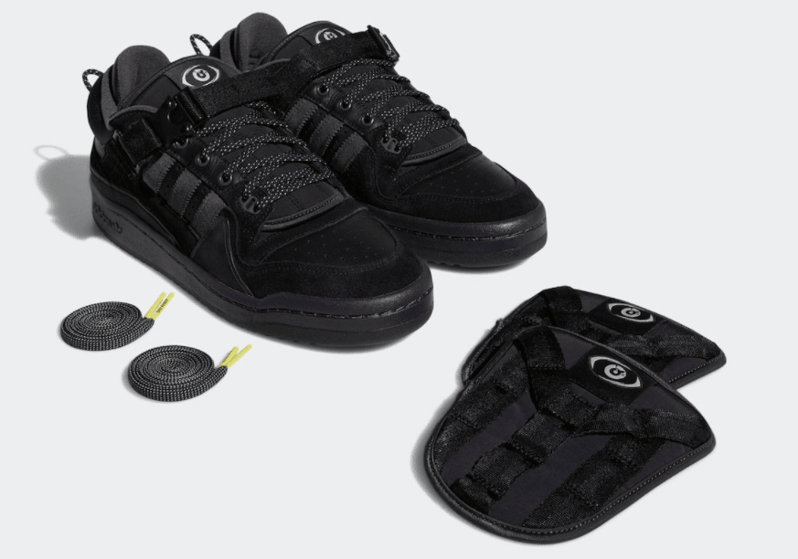 户外机能感！全新Bad Bunny x adidas Forum Buckle Low即将登场！ 货号：GW5021