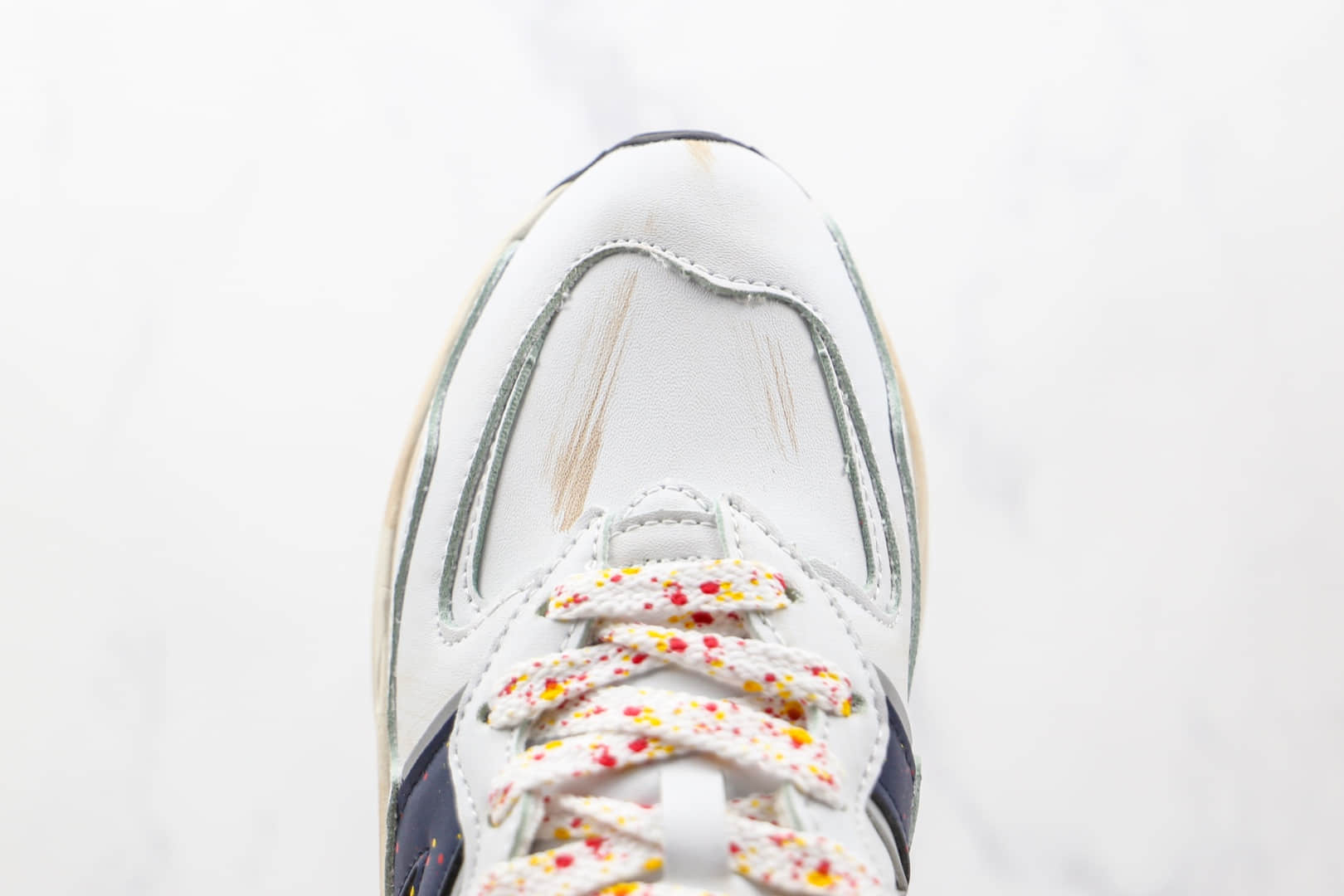 新百伦New Balance 5740纯原版本网面黑白泼墨NB5740慢跑鞋原鞋开模一比一打造 货号：M5740FD1