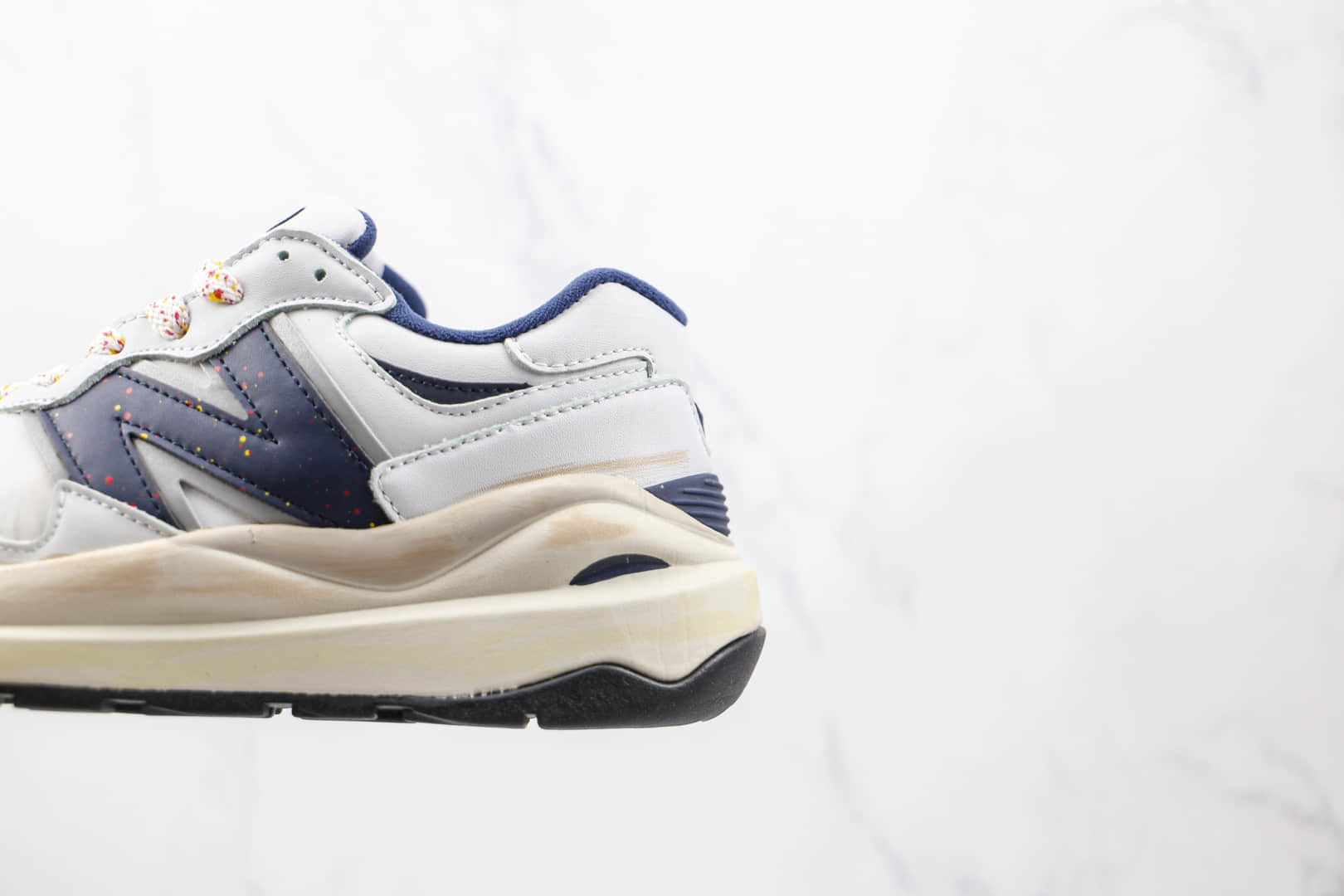 新百伦New Balance 5740纯原版本网面黑白泼墨NB5740慢跑鞋原鞋开模一比一打造 货号：M5740FD1